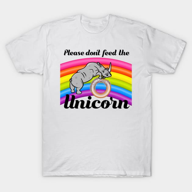 Chubby unicorn T-Shirt by mailboxdisco